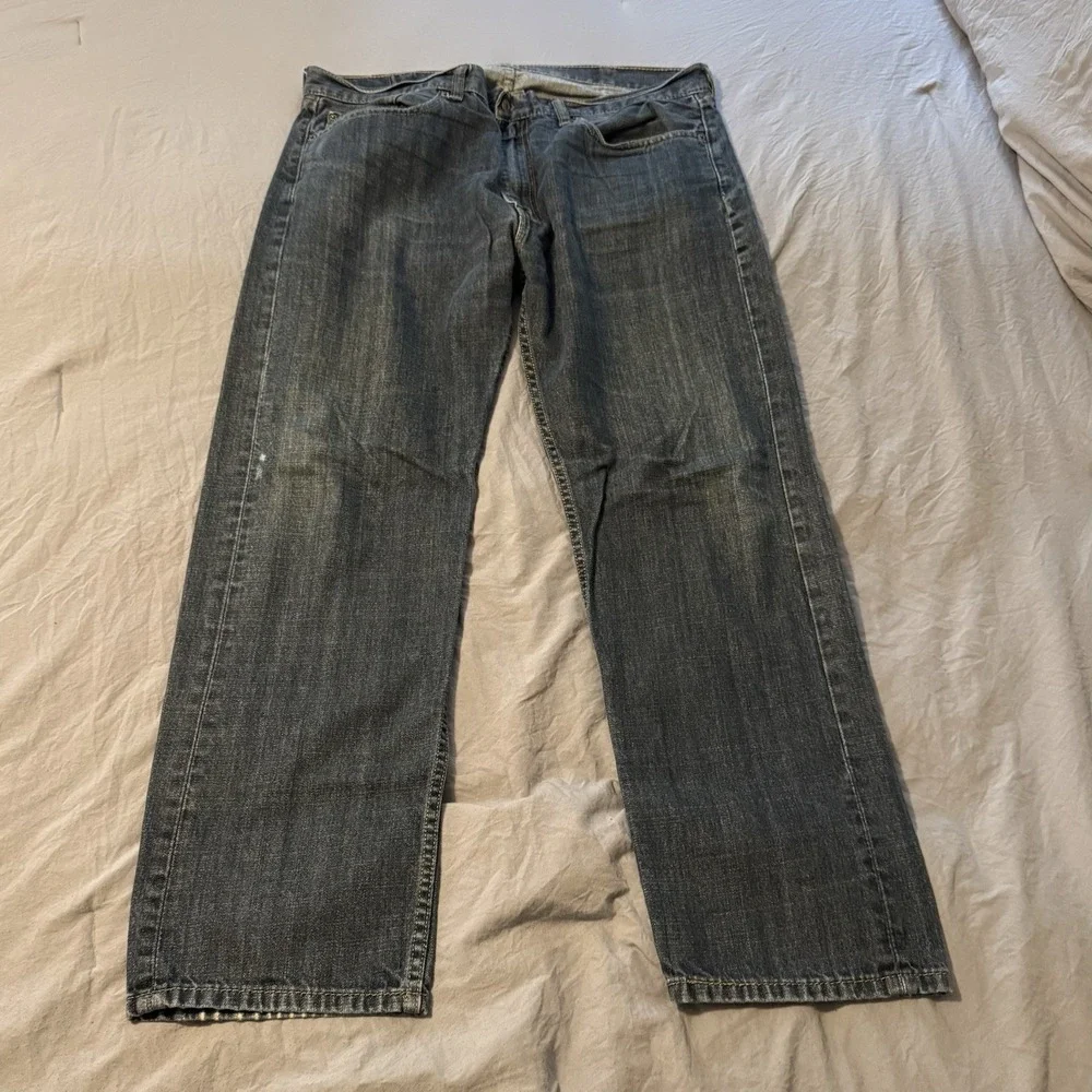 Levi's 505 Regular Fit Men's Jeans 38x30 100%‎ Cotton Blue ***See Description***